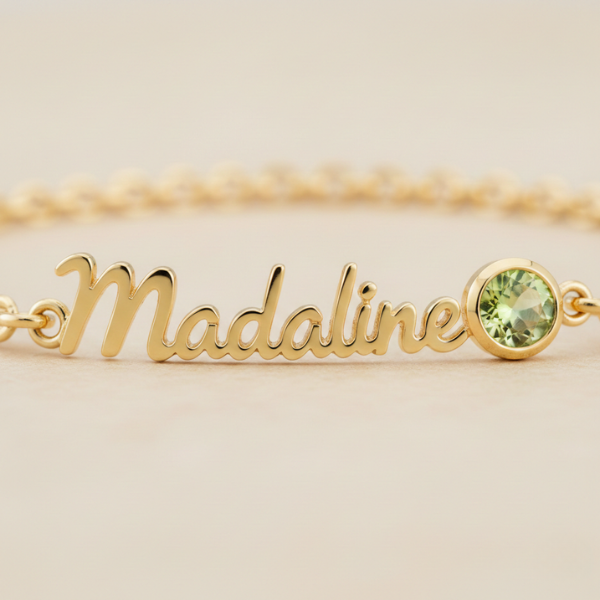 CLAIRE | CUSTOM BIRTHSTONE BRACELET