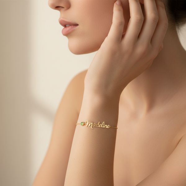 CLAIRE | CUSTOM BIRTHSTONE BRACELET