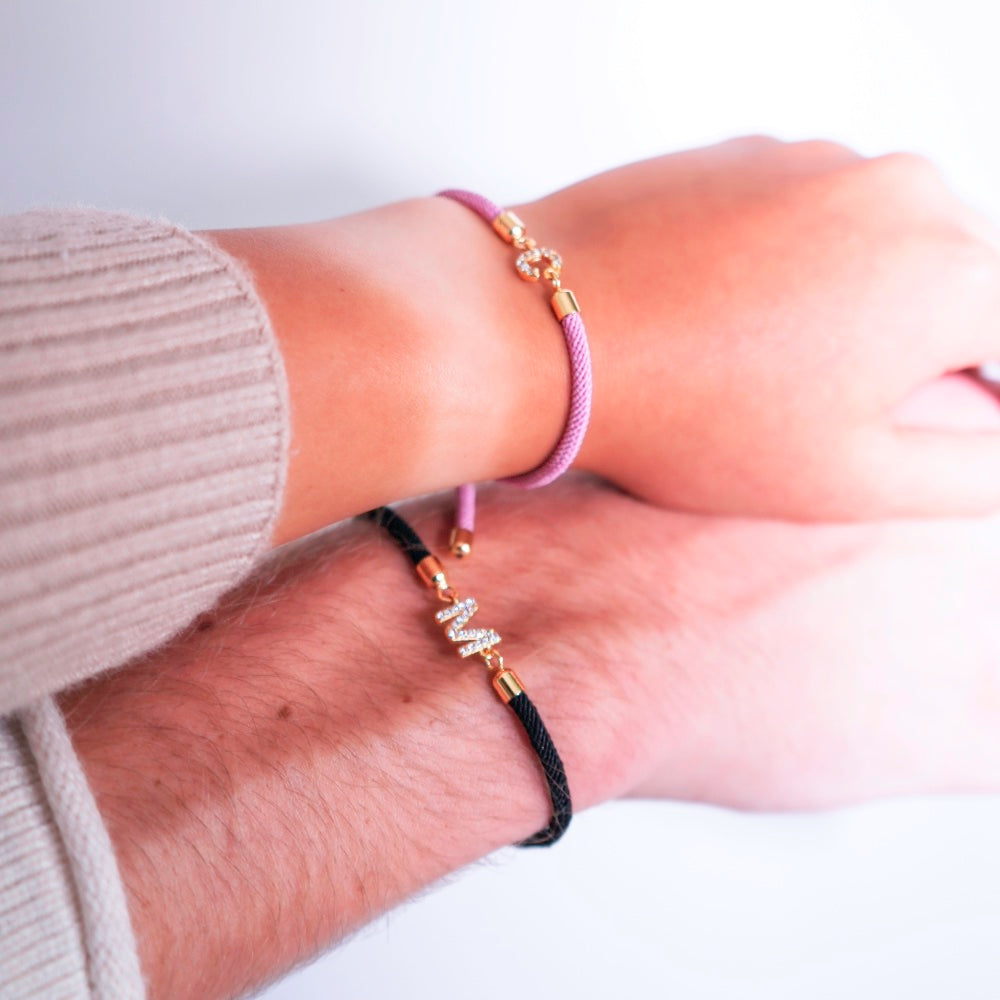 Adjustable Initial Bracelet