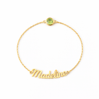 CLAIRE | CUSTOM BIRTHSTONE BRACELET