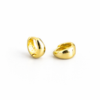 GOLDEN HUGGIE HOOPS