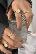 PAVE INITIAL RING
