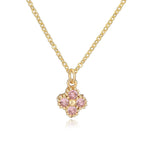 CRYSTAL CLOVER NECKLACE