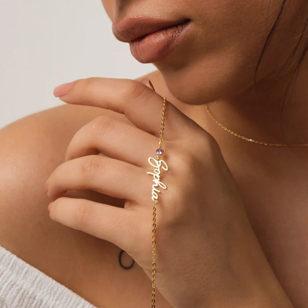 CLEMENTINE | CUSTOM BIRTHSTONE BRACELET